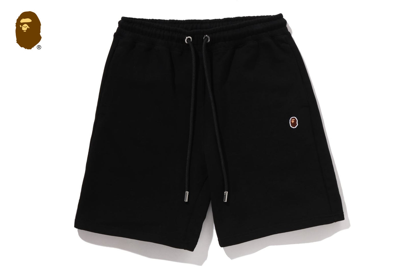 BAPE ONE POINT REGULAR FIT SWEAT SHORTS