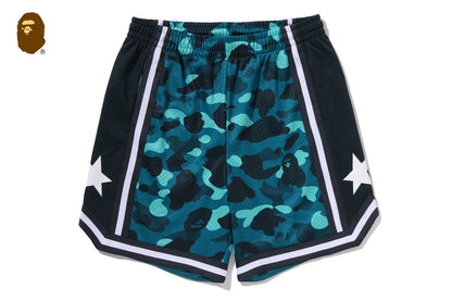 BAPE COLOR CAMO MESH RELAXED FIT SHORTS