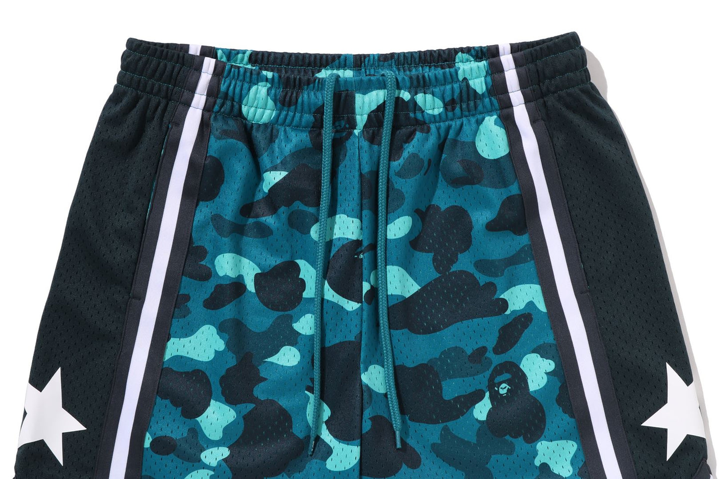 BAPE COLOR CAMO MESH RELAXED FIT SHORTS