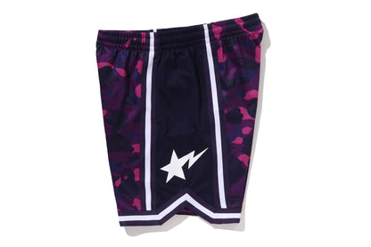 BAPE COLOR CAMO MESH RELAXED FIT SHORTS
