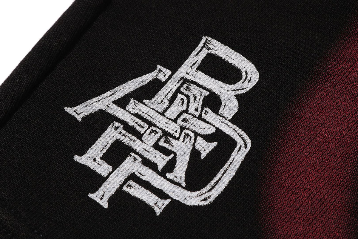 BAPE HEAVY WASH 手繪足球標誌寬鬆版短褲