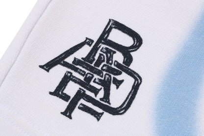 BAPE HEAVY WASH 手繪足球標誌寬鬆版短褲