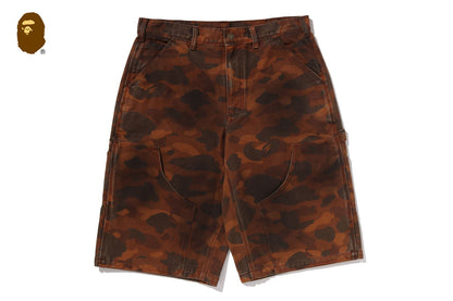 BAPE SOLID 1ST CAMO GARMENT DYED 寬鬆版工作短褲