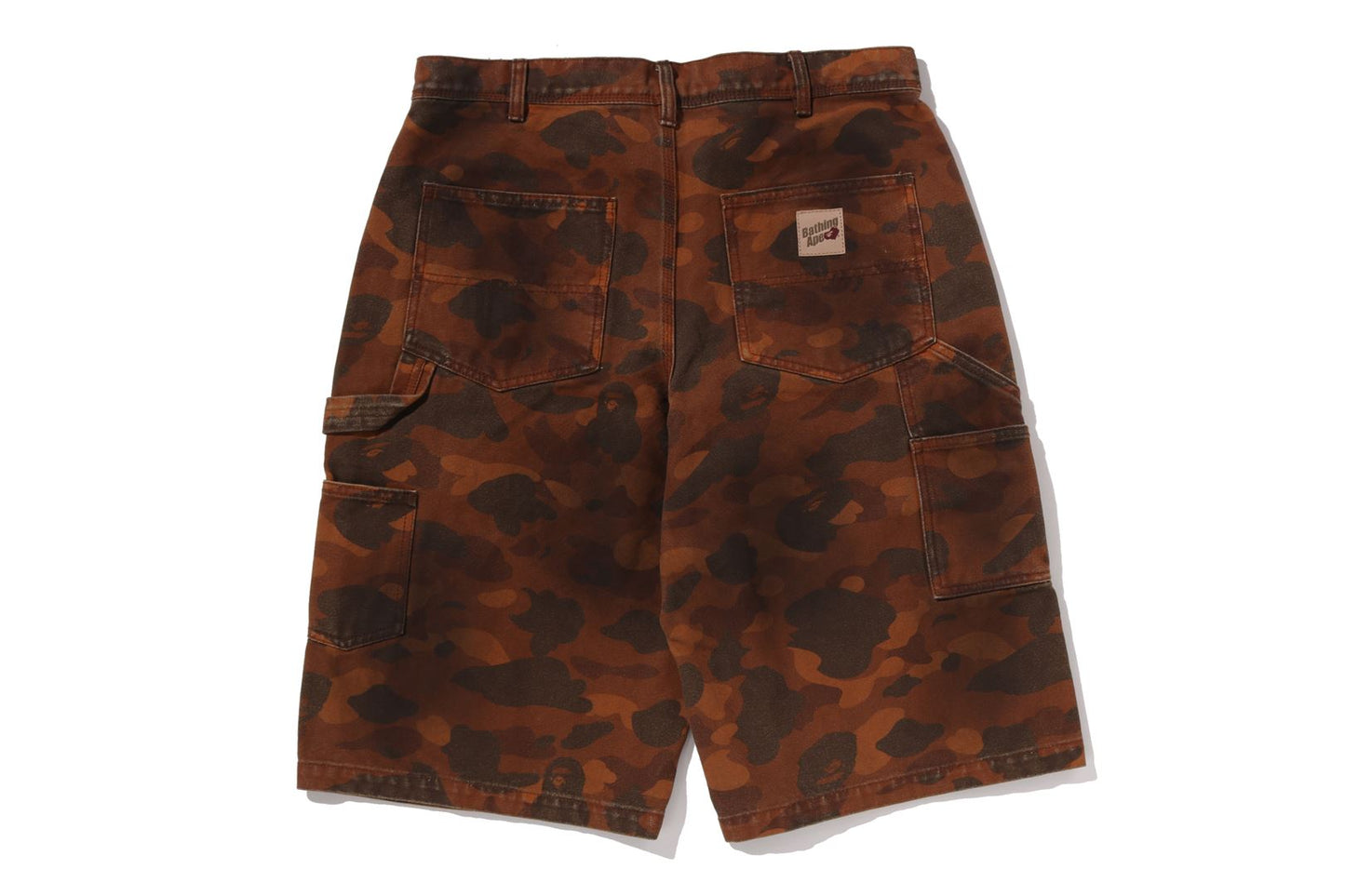 BAPE SOLID 1ST CAMO GARMENT DYED 寬鬆版工作短褲
