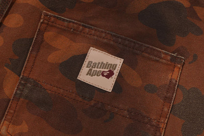BAPE SOLID 1ST CAMO GARMENT DYED 寬鬆版工作短褲