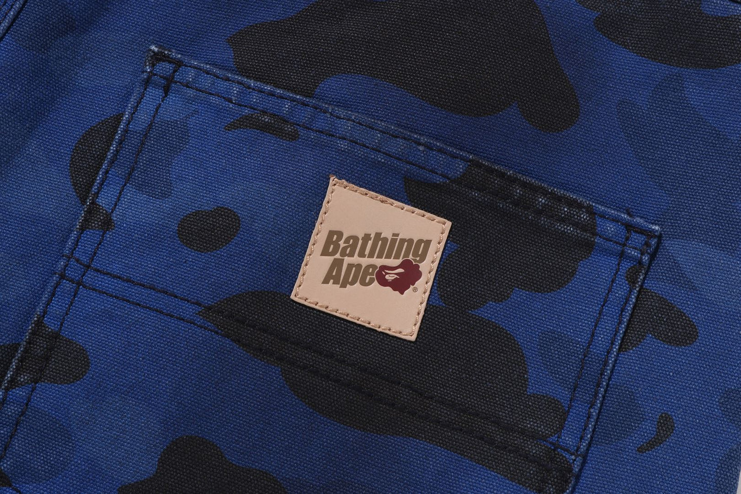BAPE SOLID 1ST CAMO GARMENT DYED 寬鬆版工作短褲