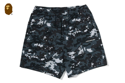 BAPE MULTI PIXEL CAMO 放鬆版海灘短褲