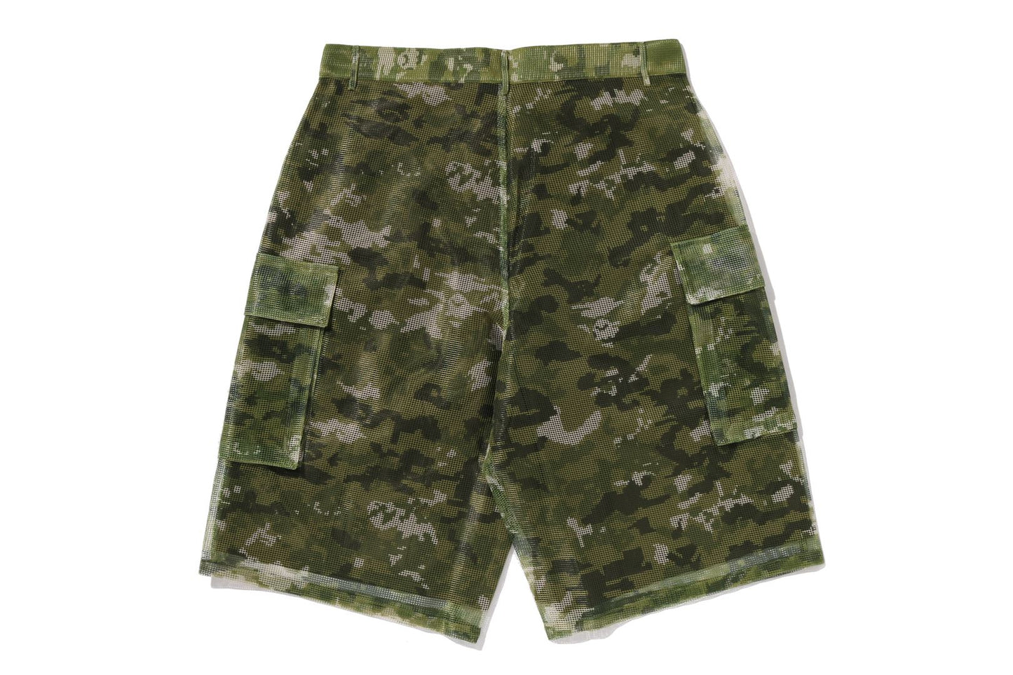 BAPE MULTI PIXEL CAMO CARGO RELAXED FIT SHORTS
