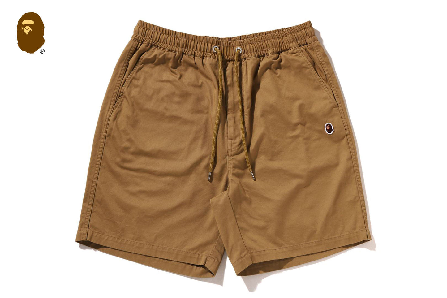 BAPE ONE POINT ELASTICATED RELAXED FIT SHORTS