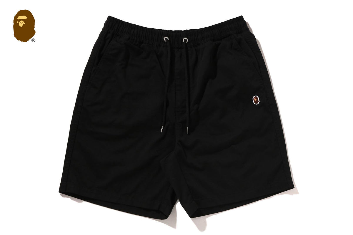 BAPE ONE POINT ELASTICATED RELAXED FIT SHORTS