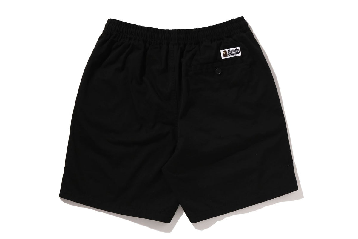 BAPE ONE POINT ELASTICATED RELAXED FIT SHORTS