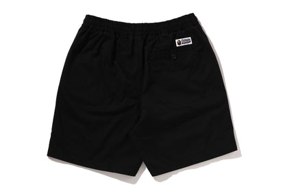 BAPE ONE POINT ELASTICATED RELAXED FIT SHORTS