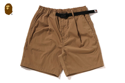 BAPE BELT 1 PLEAT ELASTICATED RELAXED FIT SHORTS