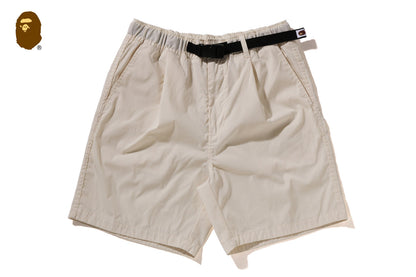 BAPE BELT 1 PLEAT ELASTICATED RELAXED FIT SHORTS