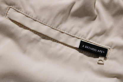 BAPE BELT 1 PLEAT ELASTICATED RELAXED FIT SHORTS