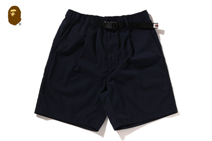 BAPE BELT 1 PLEAT ELASTICATED RELAXED FIT SHORTS