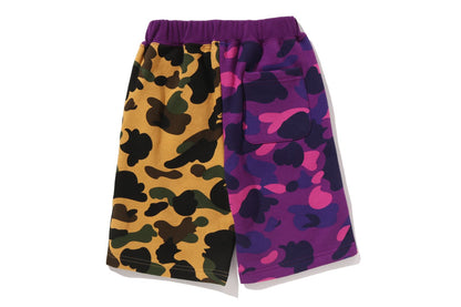 BAPE SPLIT CAMO SHARK 短版運動褲