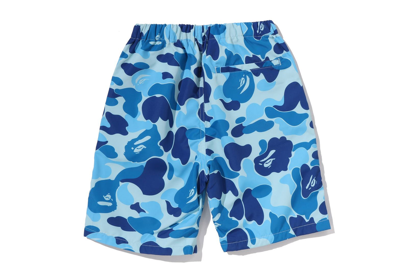 BAPE ABC CAMO APE HEAD ONE POINT BEACH SHORTS