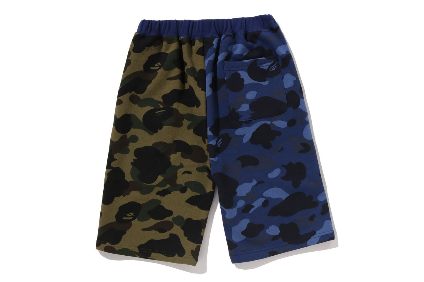 BAPE SPLIT CAMO SHARK 短版運動褲