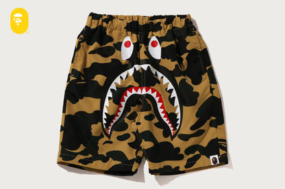 BAPE 1ST CAMO SHARK BEACH SHORTS