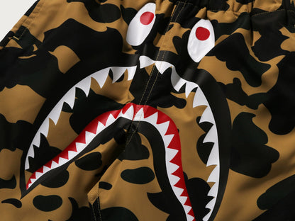 BAPE 1ST CAMO SHARK BEACH SHORTS