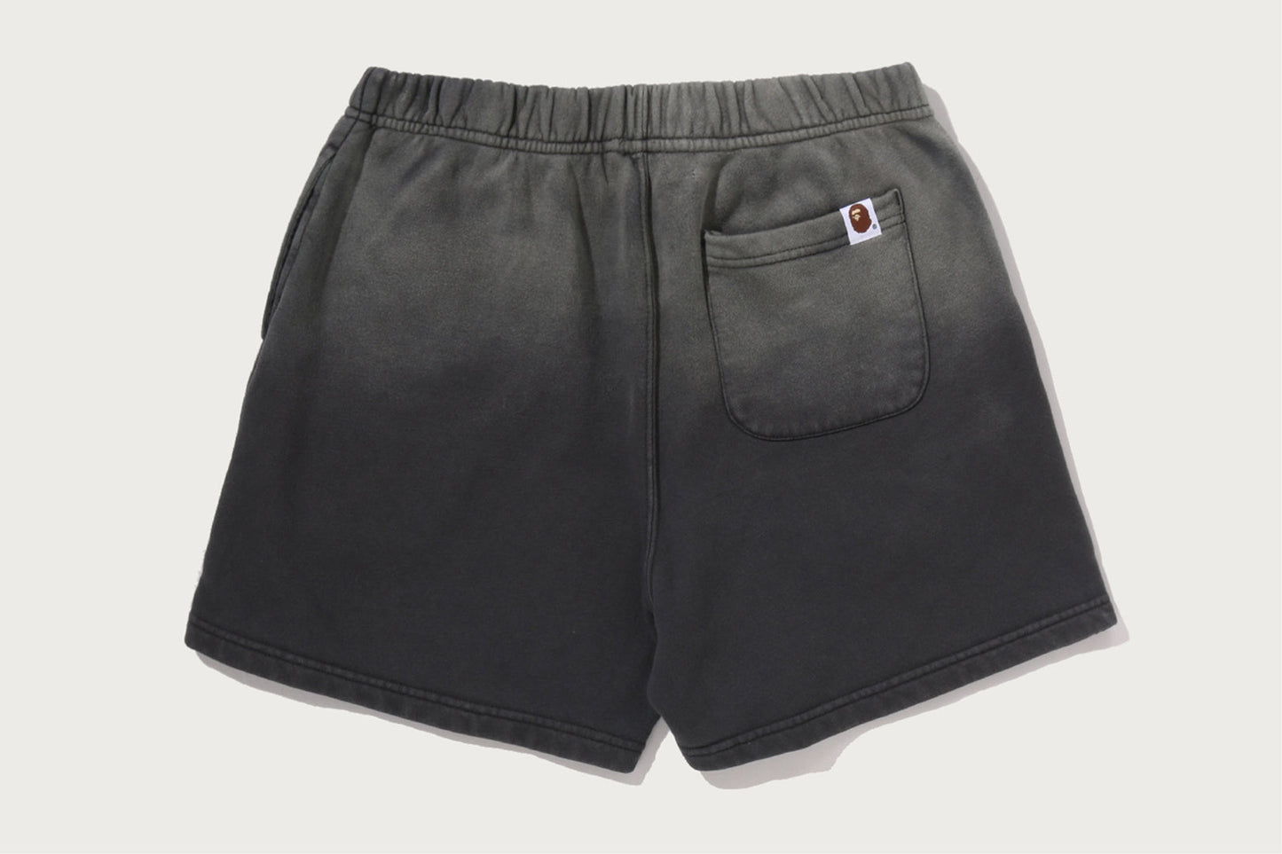 BAPE GARMENT DYE ONE POINT SWEAT SHORTS