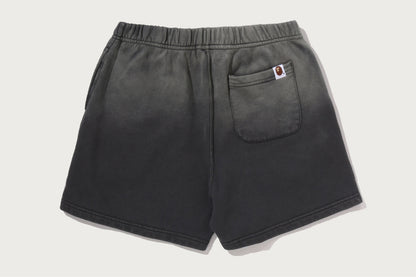 BAPE GARMENT DYE ONE POINT SWEAT SHORTS