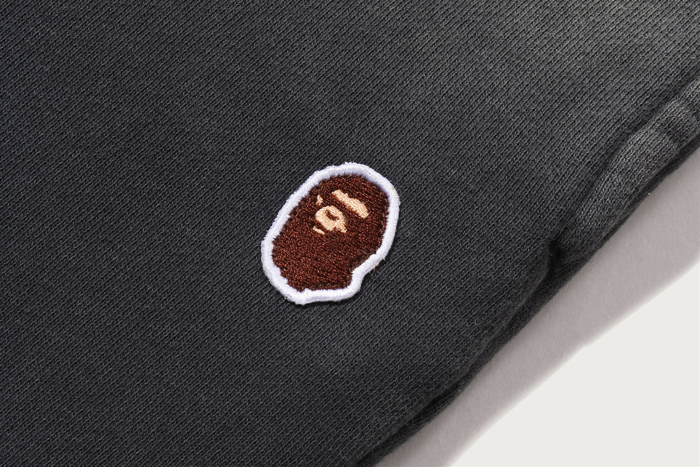 BAPE GARMENT DYE ONE POINT SWEAT SHORTS