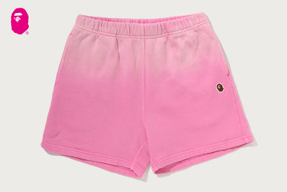 BAPE GARMENT DYE ONE POINT SWEAT SHORTS