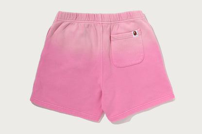 BAPE GARMENT DYE ONE POINT SWEAT SHORTS