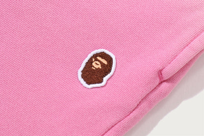 BAPE GARMENT DYE ONE POINT SWEAT SHORTS