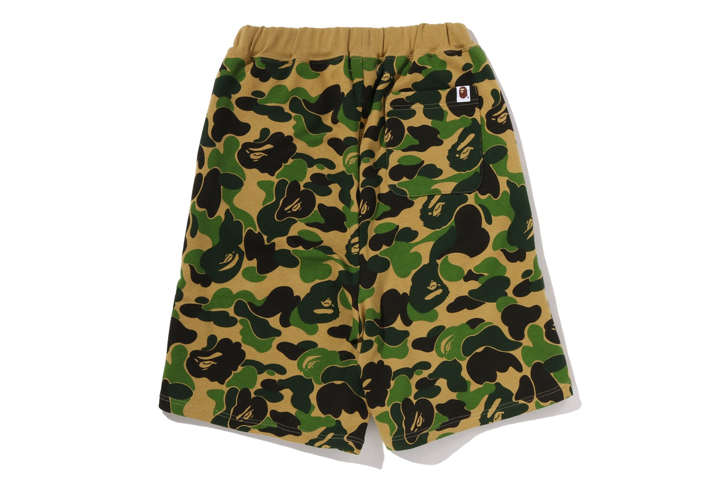 BAPE ABC CAMO BAPE STA LOGO SWEAT JORTS