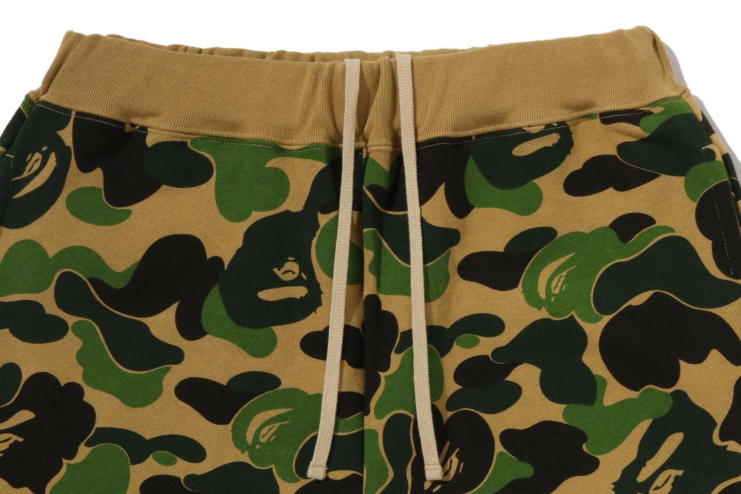 BAPE ABC CAMO BAPE STA LOGO SWEAT JORTS