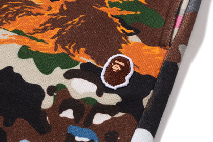 BAPE HYBRID CAMO ONE POINT 短褲