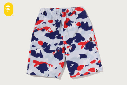 BAPE STA STRIKE CAMO 沙灘短褲
