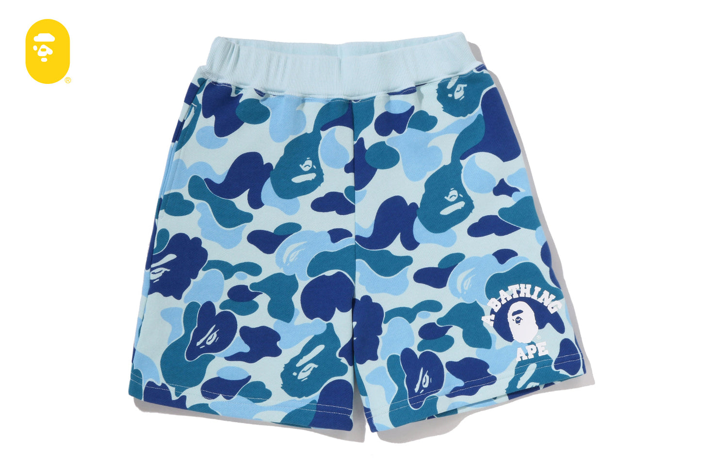 BAPE ABC CAMO 大學風短褲