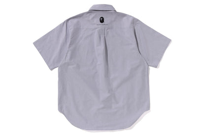BAPE 1ST CAMO APPLIQUE OXFORD BD SHIRT