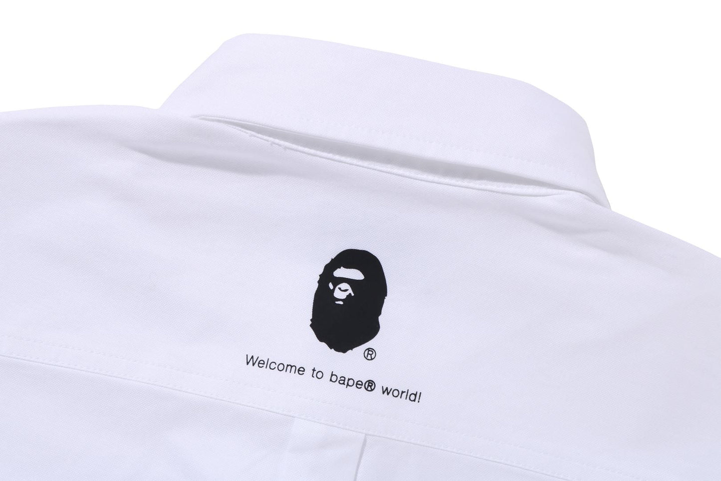 BAPE 1ST CAMO APPLIQUE OXFORD BD SHIRT