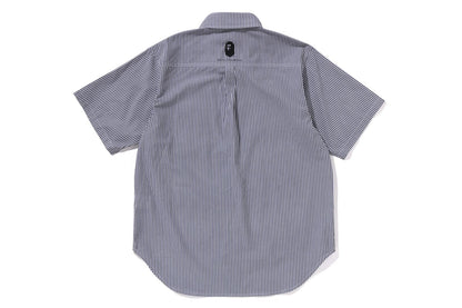 BAPE ONE POINT STRIPE BD SHIRT
