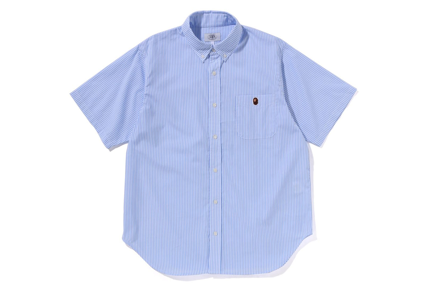 BAPE ONE POINT STRIPE BD SHIRT