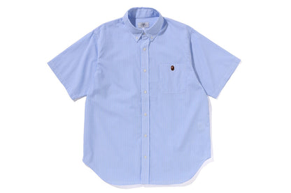 BAPE ONE POINT STRIPE BD SHIRT
