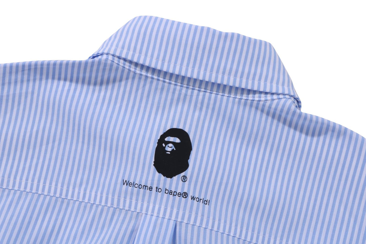 BAPE ONE POINT STRIPE BD SHIRT