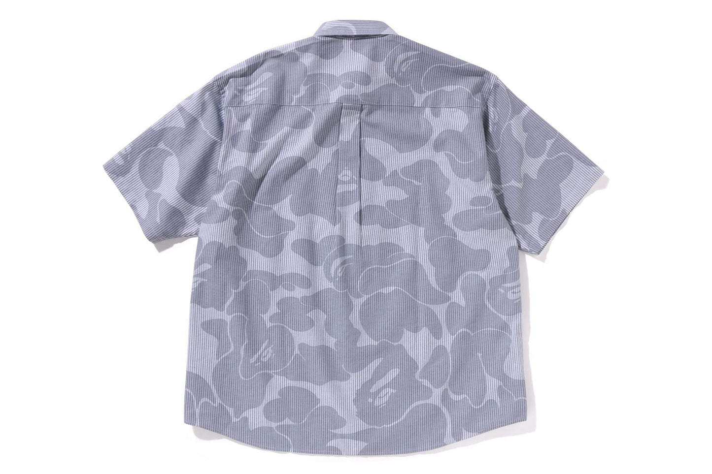 BAPE STRIPE CAMO RELAXED FIT SS SHIRT