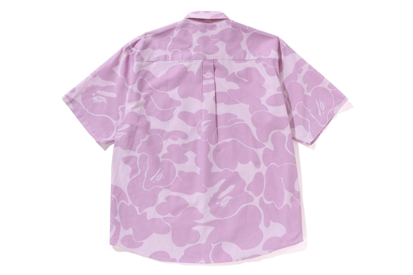 BAPE STRIPE CAMO RELAXED FIT SS SHIRT