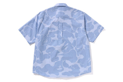 BAPE STRIPE CAMO RELAXED FIT SS SHIRT