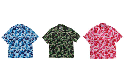BAPE ABC CAMO 開襟短袖襯衫