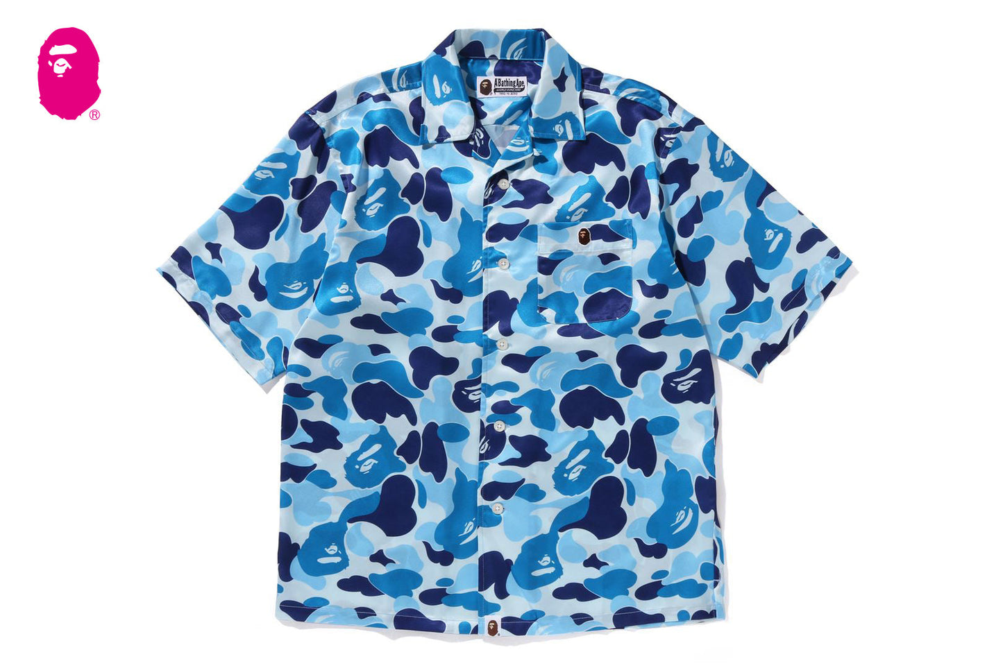 BAPE ABC CAMO 開襟襯衫