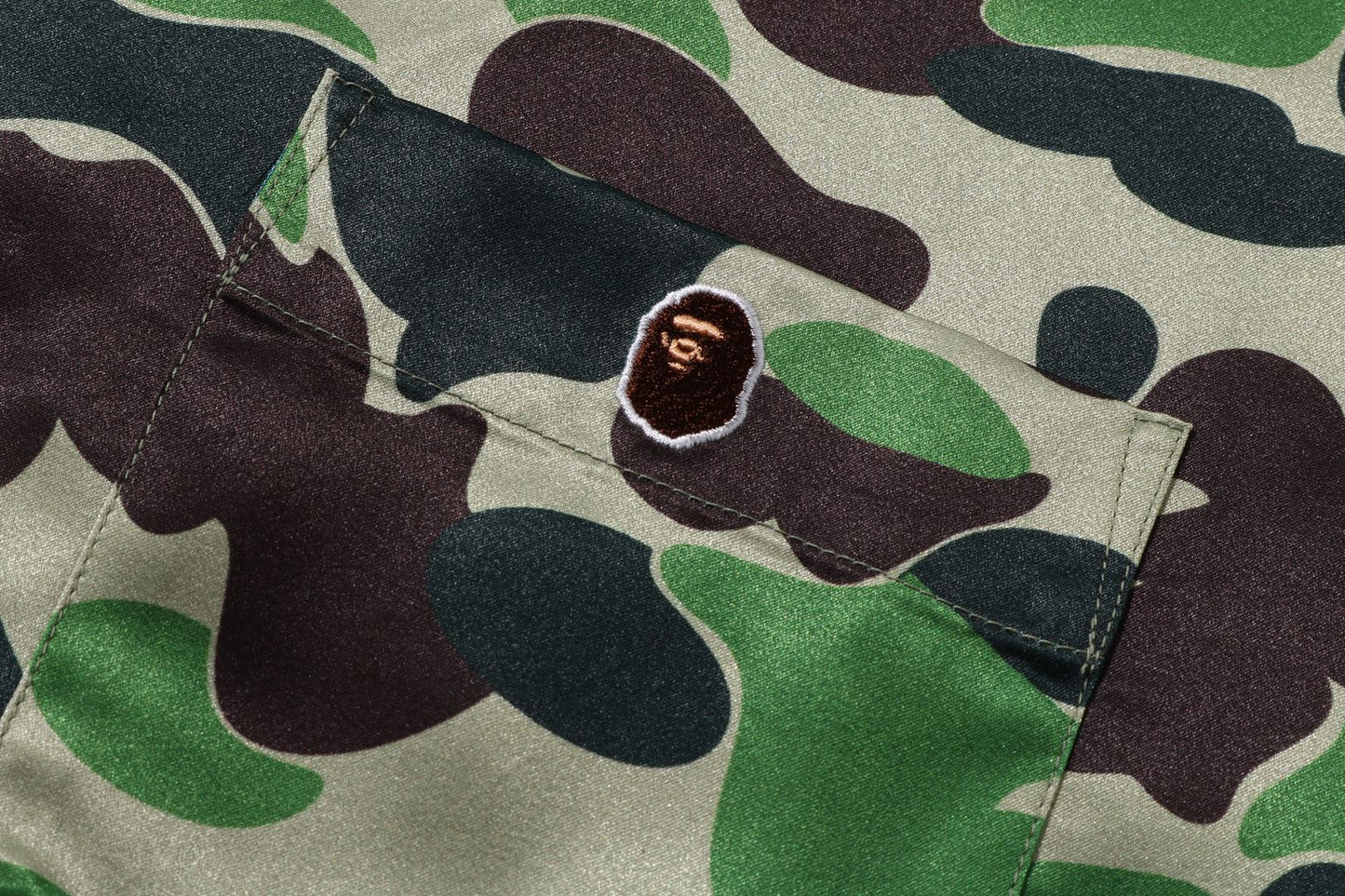 BAPE ABC CAMO 開襟襯衫