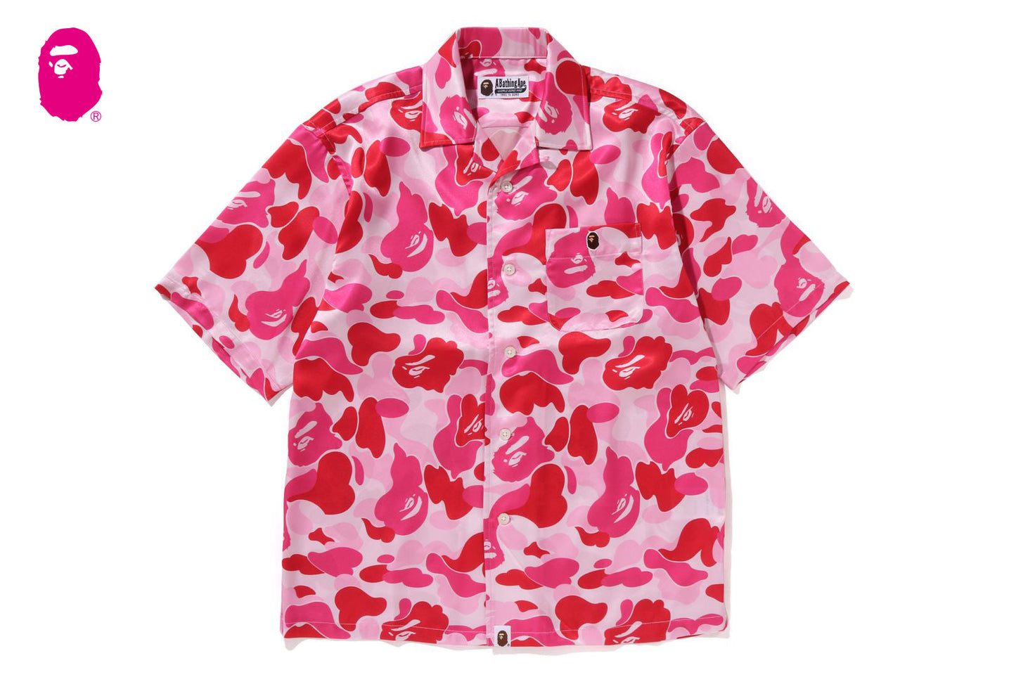 BAPE ABC CAMO 開襟襯衫