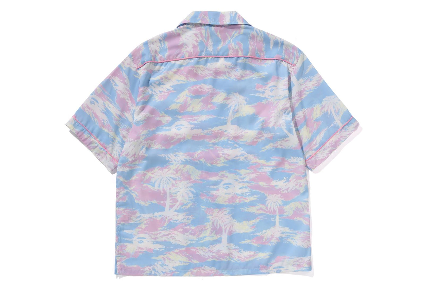 BAPE 棕櫚樹迷彩開襟襯衫